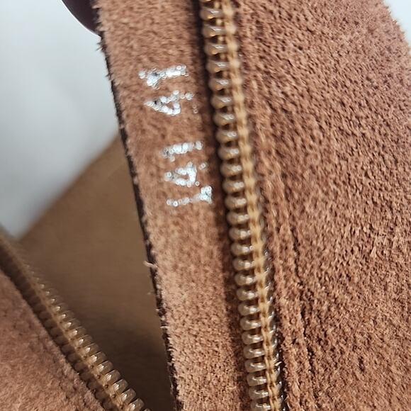 ANTELOPE I41 CUFF SANDALS TAUPE TAN SUEDE OPEN TOE BLOCK HEEL SIZE 41 NWOB - Picture 4 of 16